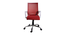 Breton Office Chair (Red) by Urban Ladder - Front View Design 1 - 466190
