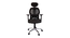 Devon Office Chair (Black) by Urban Ladder - Front View Design 1 - 466192