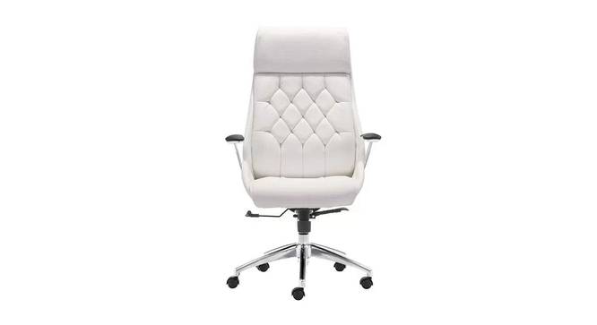Christian Office Chair (White) by Urban Ladder - Front View Design 1 - 466193