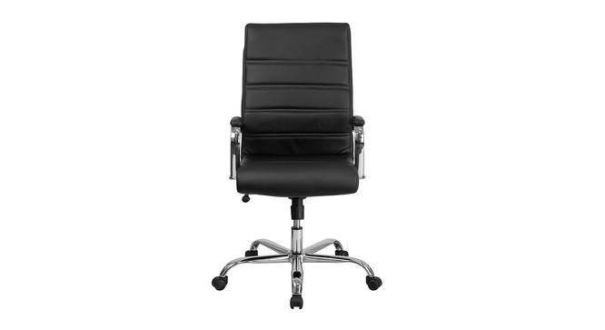 Bornholm Executive Chair (Black) by Urban Ladder - Front View Design 1 - 466196