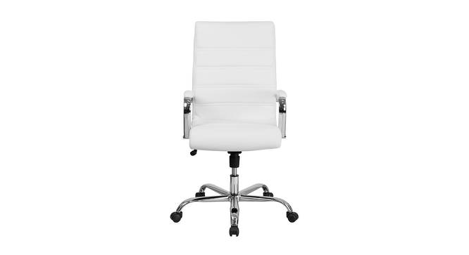 Bornholm Executive Chair (White) by Urban Ladder - Front View Design 1 - 466197
