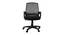 Clipper Office Chair (Black) by Urban Ladder - Front View Design 1 - 466199