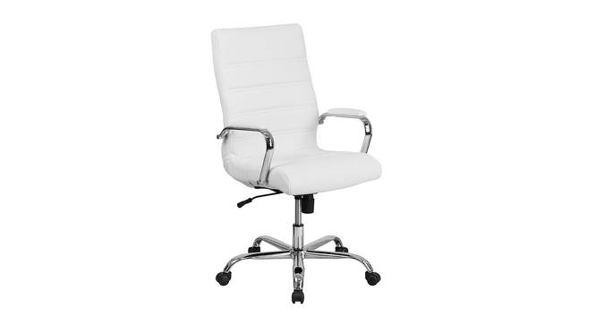 Bornholm Executive Chair (White) by Urban Ladder - Cross View Design 1 - 466218