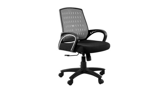 Clipper Office Chair (Black) by Urban Ladder - Cross View Design 1 - 466220