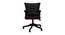 Chesterfield Office Chair (Maroon & Black) by Urban Ladder - Design 1 Side View - 466246