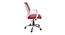 Breton Office Chair (Red) by Urban Ladder - Rear View Design 1 - 466252