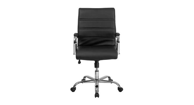 Falster Executive Chair (Black) by Urban Ladder - Front View Design 1 - 466299