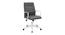 Renata Office Chair (Black) by Urban Ladder - Front View Design 1 - 466301