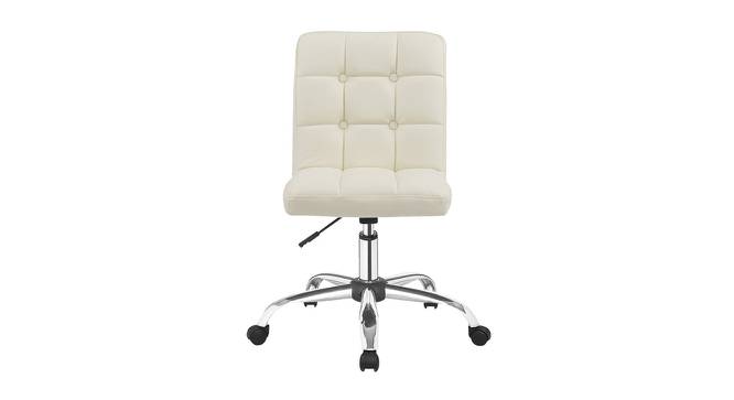 Funen Office Chair (White) by Urban Ladder - Front View Design 1 - 466303