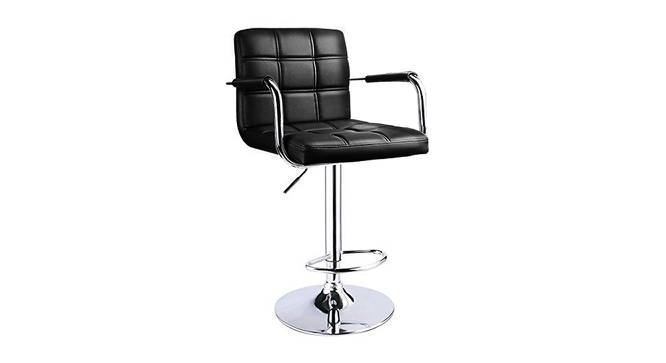 Ennika Bar stool (Black) by Urban Ladder - Front View Design 1 - 466308