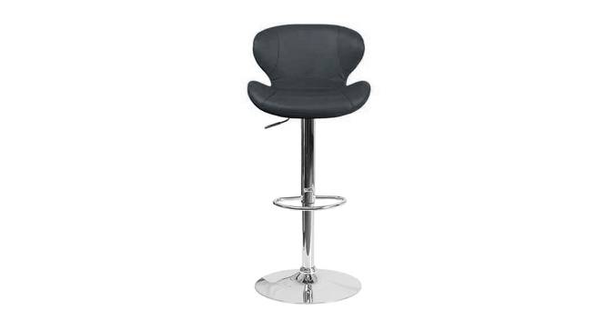 Indus Bar stool (Black) by Urban Ladder - Front View Design 1 - 466318