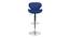 Indus Bar stool (Dark Blue) by Urban Ladder - Front View Design 1 - 466320