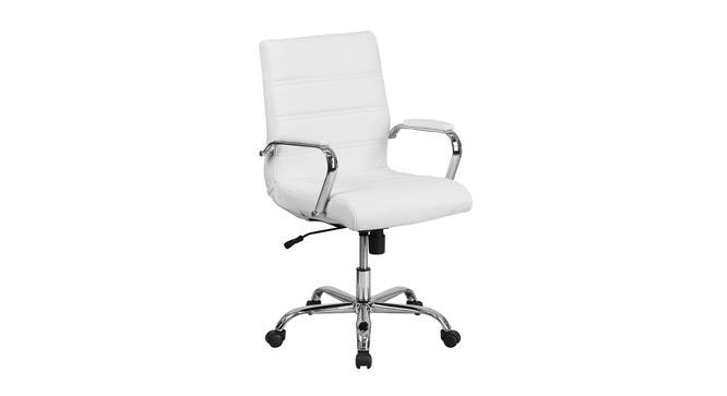 Falster Executive Chair (White) by Urban Ladder - Cross View Design 1 - 466327
