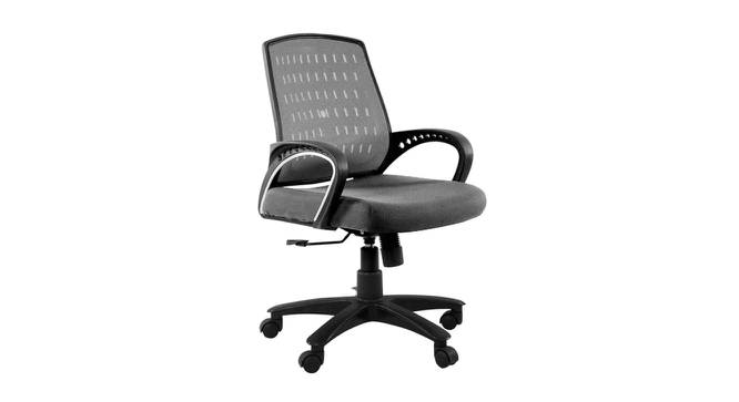 Gambier Office Chair (Dark Brown) by Urban Ladder - Cross View Design 1 - 466333