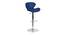 Indus Bar stool (Dark Blue) by Urban Ladder - Cross View Design 1 - 466346