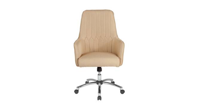 Juan Executive Chair (Beige) by Urban Ladder - Front View Design 1 - 466399