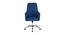 Juan Executive Chair (Blue) by Urban Ladder - Front View Design 1 - 466401