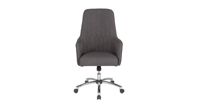 Juan Executive Chair (Dark Grey) by Urban Ladder - Front View Design 1 - 466402