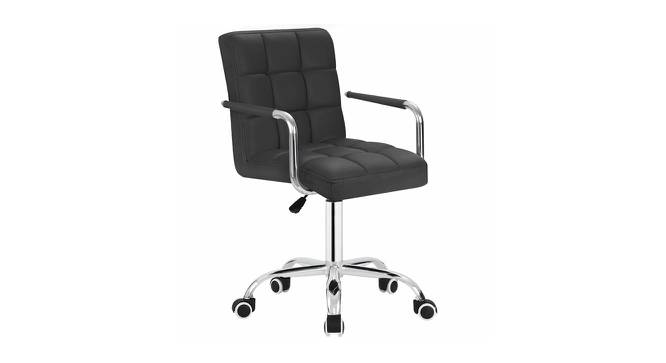 Lollan Office Chair (Black) by Urban Ladder - Front View Design 1 - 466404