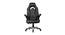 Lakeba Gaming Chair (Black & Grey) by Urban Ladder - Front View Design 1 - 466407