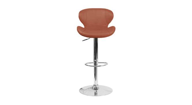 Indus Bar stool (Tan) by Urban Ladder - Front View Design 1 - 466417