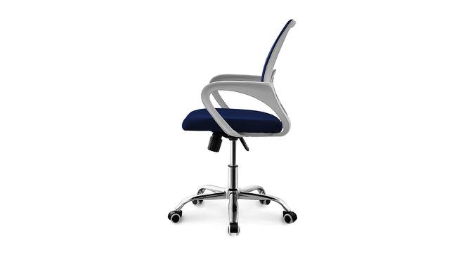 Luzia Study Chair (Blue) by Urban Ladder - Cross View Design 1 - 466421