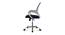 Luzia Study Chair (Blue) by Urban Ladder - Cross View Design 1 - 466421
