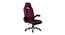 Lakeba Gaming Chair (Black & Maroon) by Urban Ladder - Cross View Design 1 - 466432