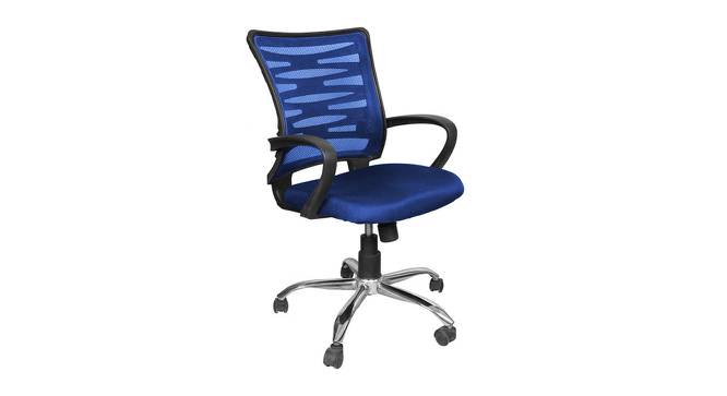 Lifou Office Chair (Maroon) by Urban Ladder - Cross View Design 1 - 466436