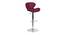 Indus Bar stool (Maroon) by Urban Ladder - Cross View Design 1 - 466438