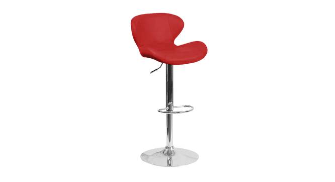 Indus Bar stool (Red) by Urban Ladder - Cross View Design 1 - 466440
