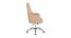Juan Executive Chair (Beige) by Urban Ladder - Design 1 Side View - 466447