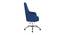 Juan Executive Chair (Blue) by Urban Ladder - Design 1 Side View - 466449