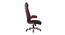 Lakeba Gaming Chair (Black & Orange) by Urban Ladder - Design 1 Side View - 466457