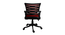 Labrador Office Chair (Black & Red) by Urban Ladder - Rear View Design 1 - 466461