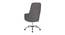 Juan Executive Chair (Dark Grey) by Urban Ladder - Rear View Design 1 - 466465