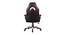Lakeba Gaming Chair (Black & Orange) by Urban Ladder - Rear View Design 1 - 466470