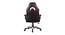 Lakeba Gaming Chair (Black & Orange) by Urban Ladder - Rear View Design 1 - 466470