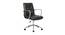 Malya Office Chair (Black) by Urban Ladder - Front View Design 1 - 466505