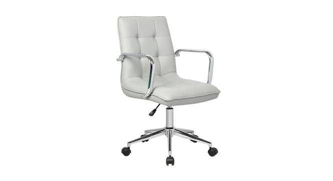 Malya Office Chair (White) by Urban Ladder - Front View Design 1 - 466506