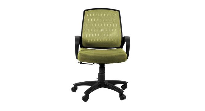 Makatea Office Chair (Black) by Urban Ladder - Front View Design 1 - 466508