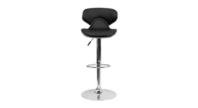 Marlon Bar Stool (Black) by Urban Ladder - Front View Design 1 - 466510