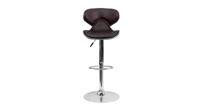 Marlon Bar Stool (Brown) by Urban Ladder - Front View Design 1 - 466511