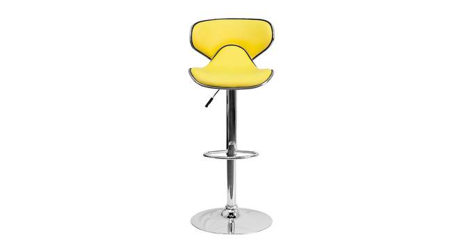 Marlon Bar Stool (Yellow) by Urban Ladder - Front View Design 1 - 466518