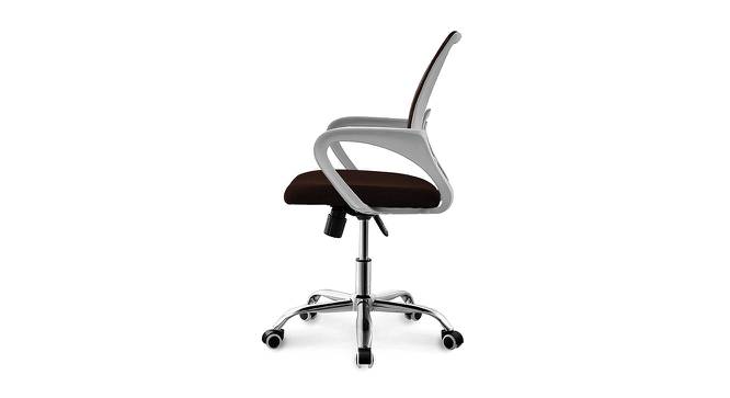 Luzia Study Chair (Brown) by Urban Ladder - Cross View Design 1 - 466519