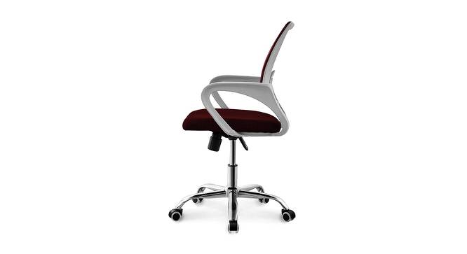 Luzia Study Chair (Red) by Urban Ladder - Cross View Design 1 - 466523