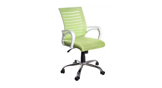 Manan Office Chair (Green) by Urban Ladder - Cross View Design 1 - 466525