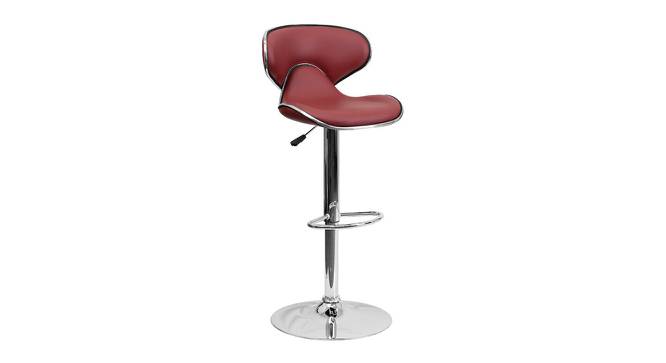 Marlon Bar Stool (Burgundy) by Urban Ladder - Cross View Design 1 - 466534