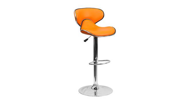 Marlon Bar Stool (Orange) by Urban Ladder - Cross View Design 1 - 466536