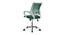 Luzia Study Chair (Green) by Urban Ladder - Design 1 Side View - 466542
